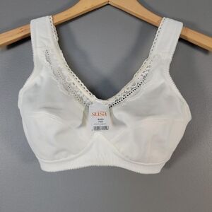 Women's Cream No Wire Bra